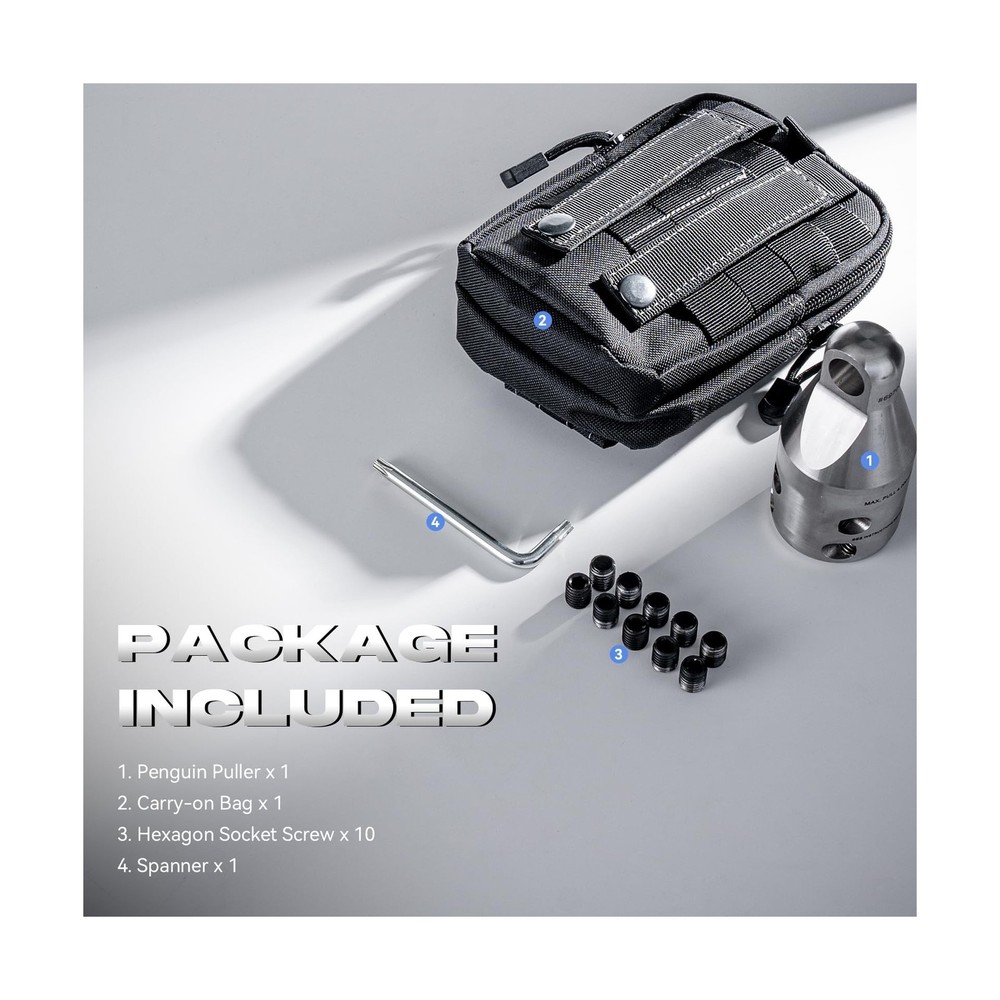 Penguin Puller Sr. Wire Pulling Attachment (69700)-Heavy Duty Electrical Cabl...