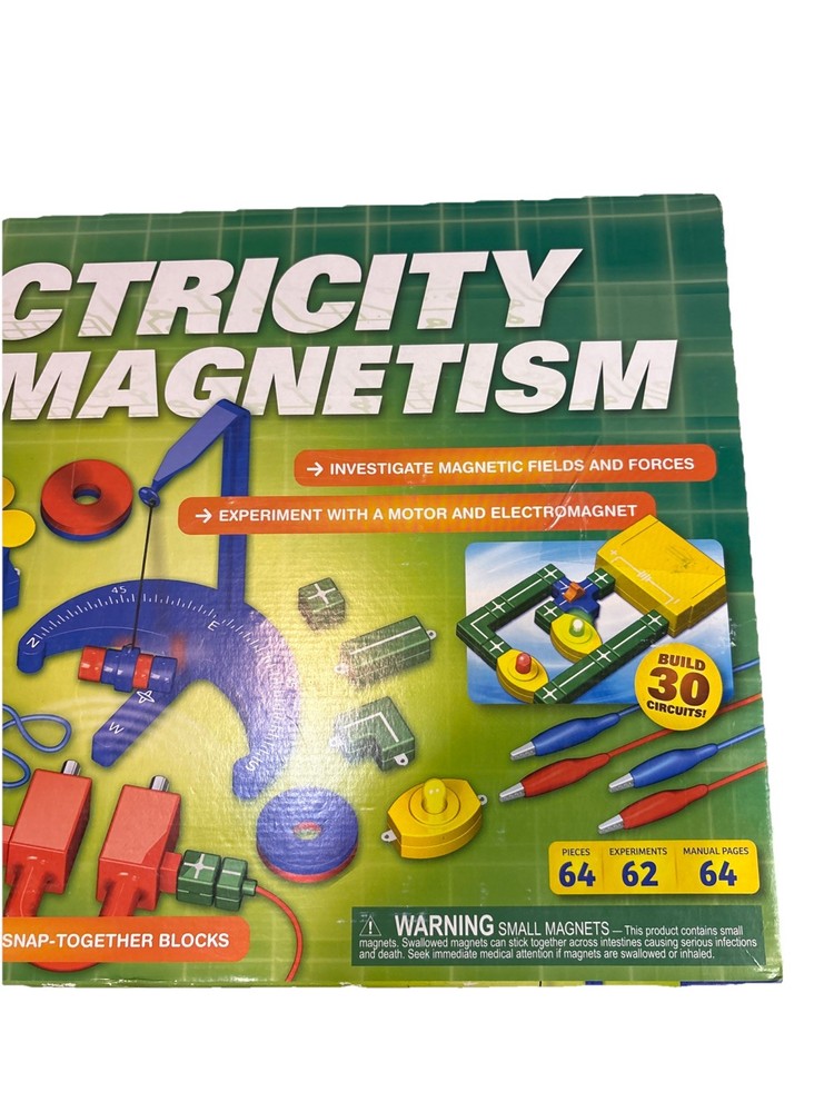 Thames & Kosmos Electronics Electricity And Magnetism Experiment ***NOT COMPLETE