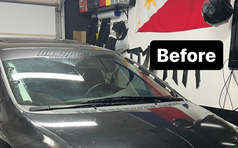 2006-2011 Honda Civic Sedan Rubber Front Window Clip Cover