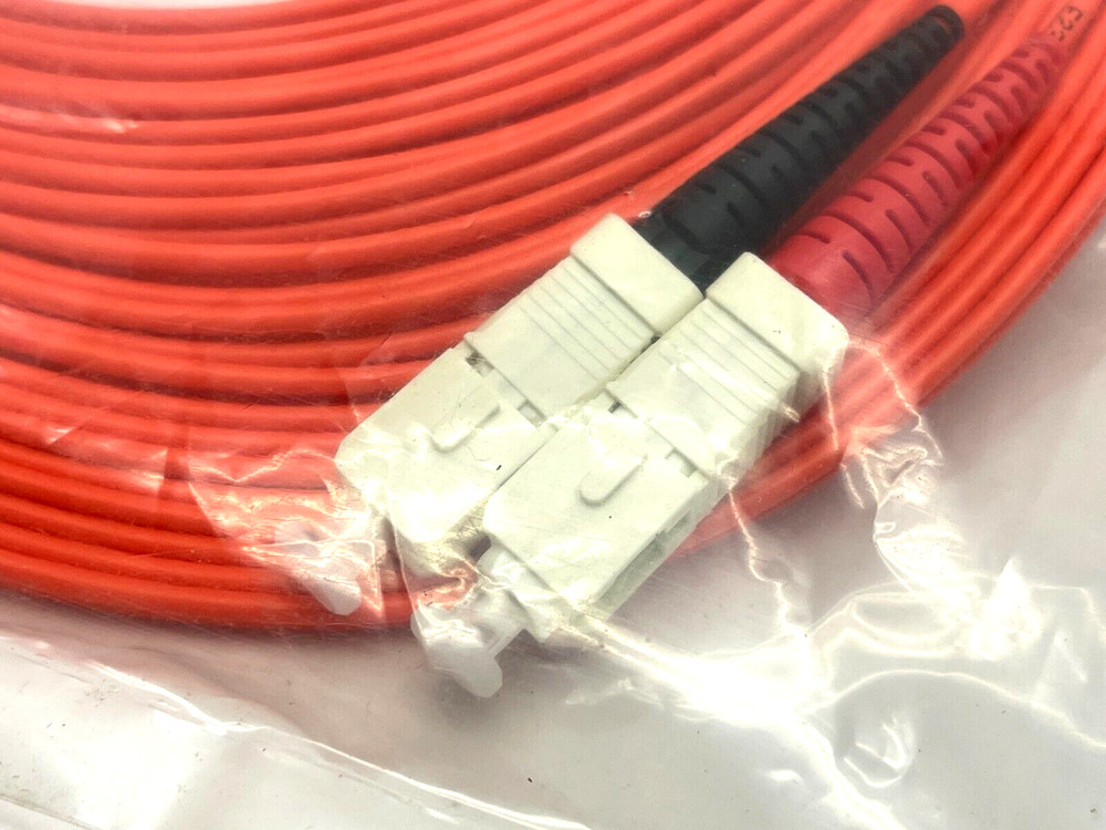 Allen Tel GBLCC-D2-10 Fiber Optic Patch Cord Multimode 10m Length