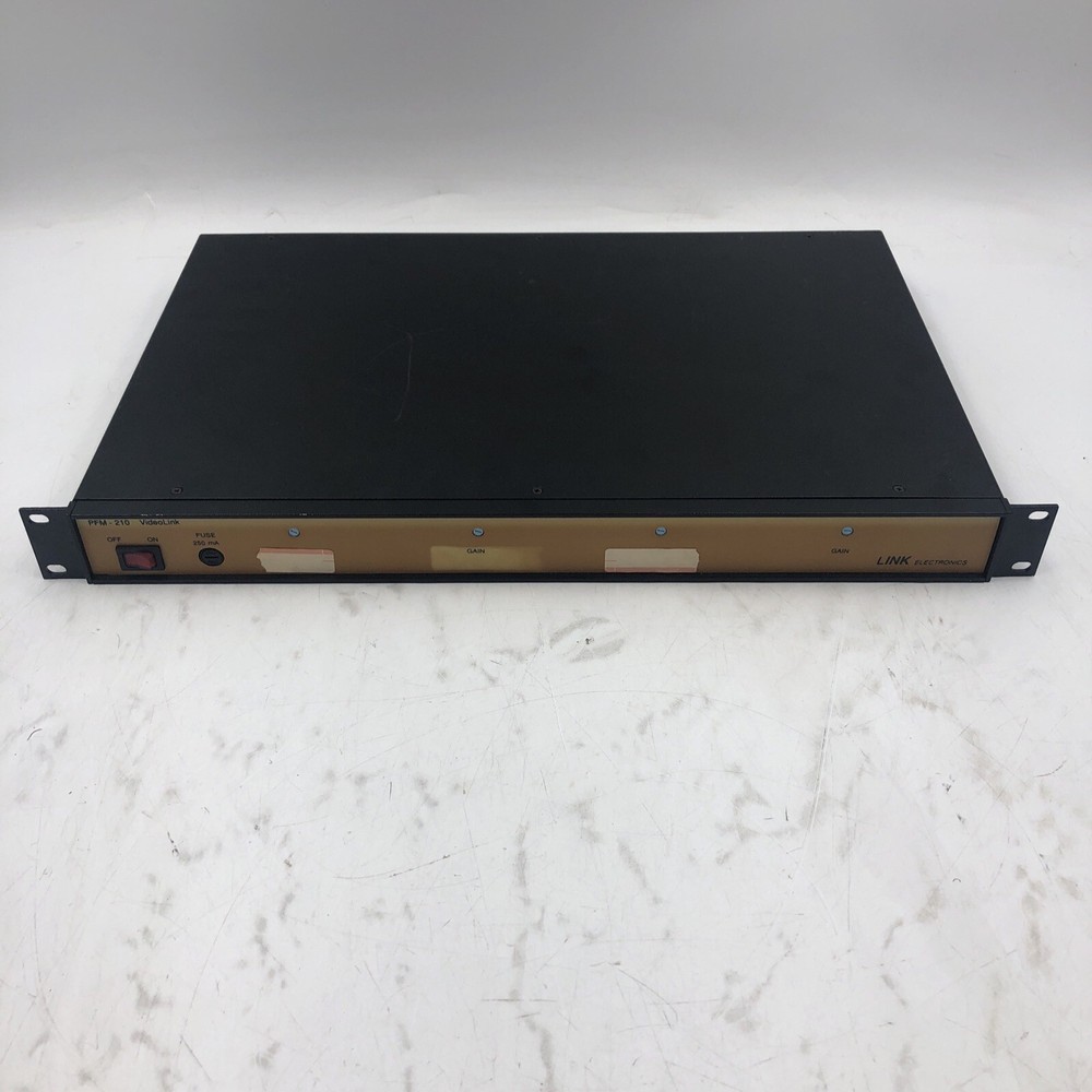 Link Electronics PFM-210 Video Link Untested Parts Only.