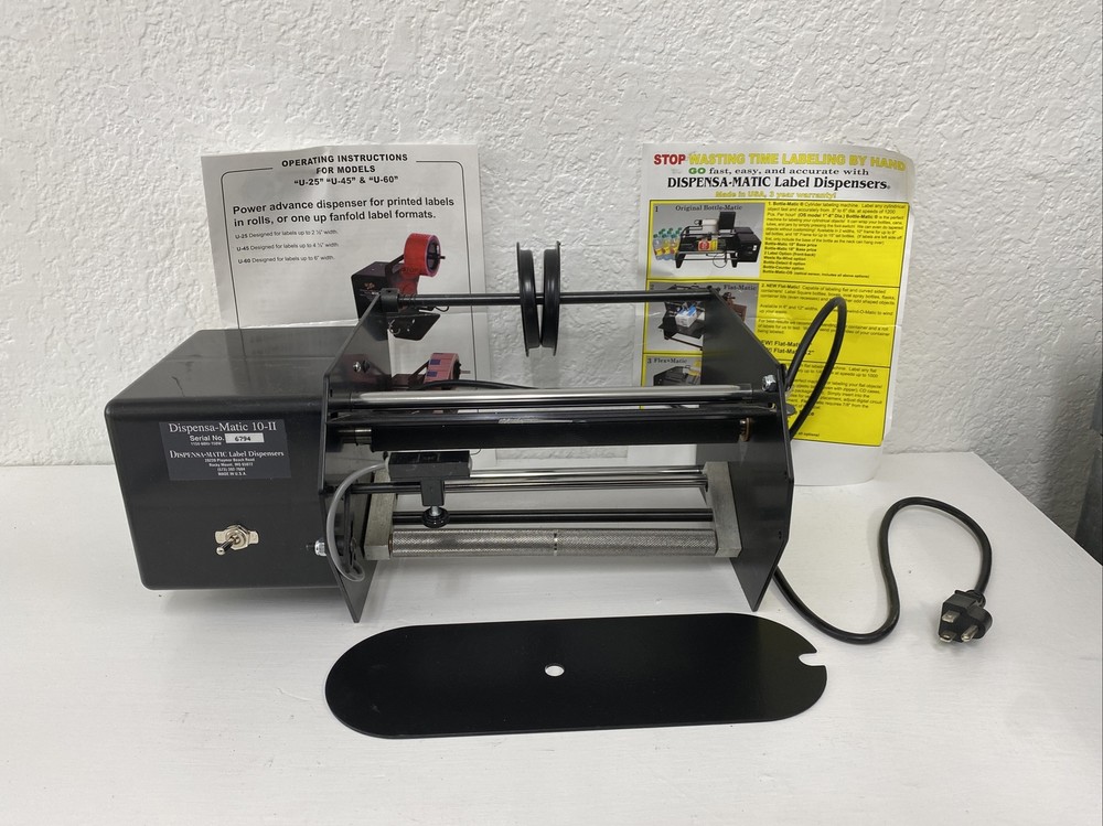 Dispensa Matic 10" Labeling Machine