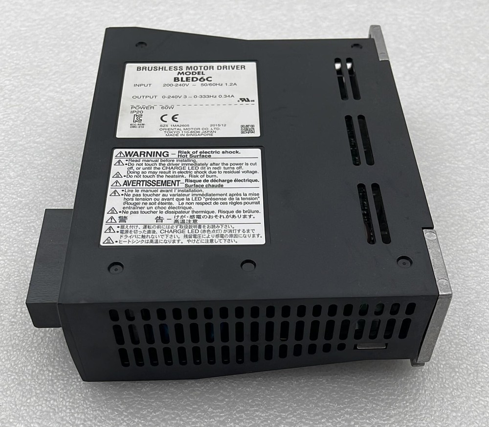 Oriental Brushless Motor Driver BLED6C 60W