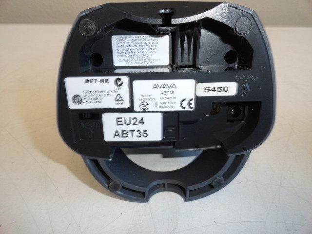 Avaya ABT35 Bluetooth Wireless Headset System Base with power supply