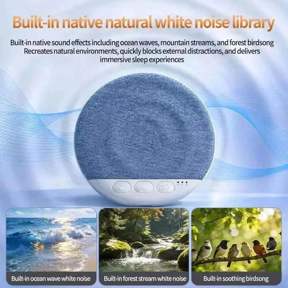 Under-Pillow Speaker for Sleeping - Portable Wireless Bluetooth Bone Conduction