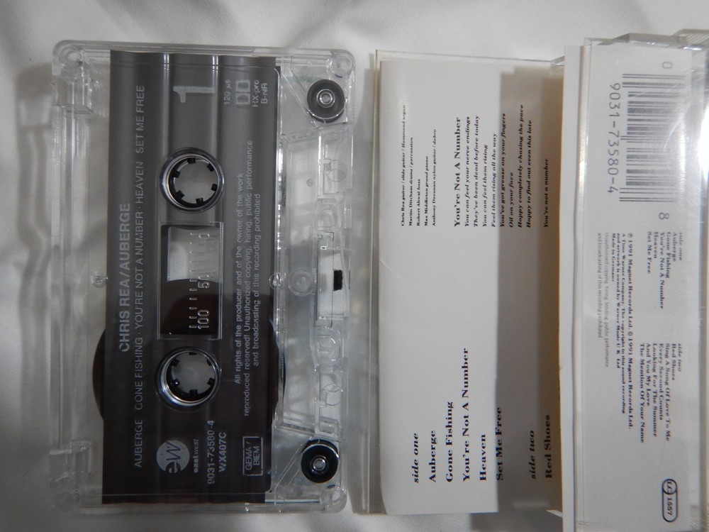 CHRIS REA - AUBERGE - CASSETTE