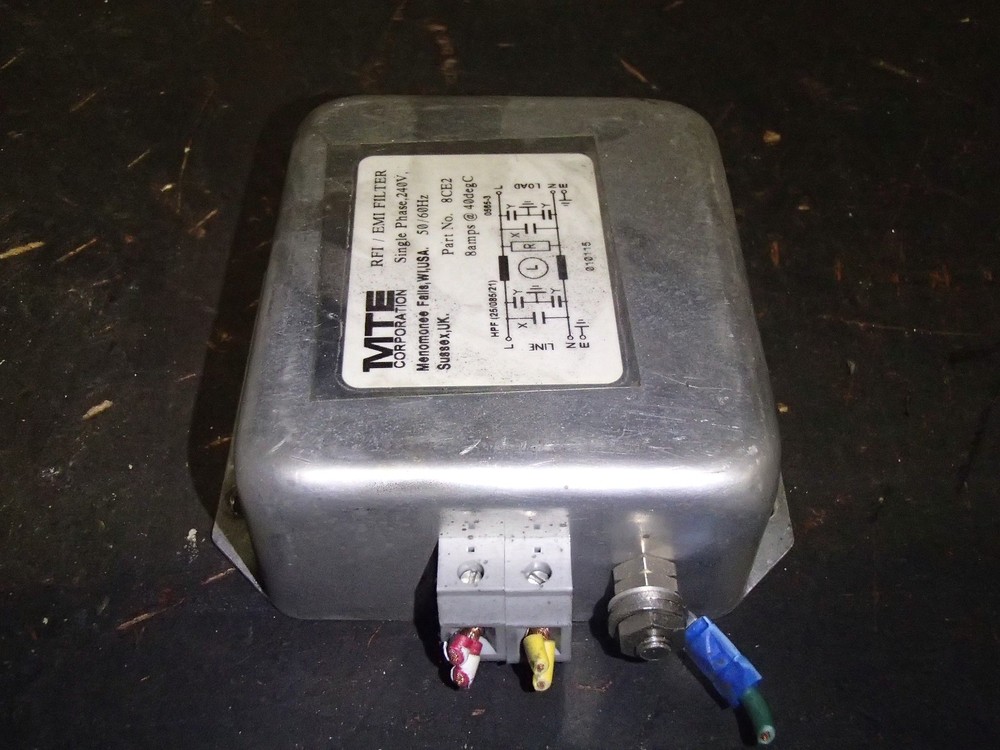 MTE Corporation RFI/EMI Filter 8CE2