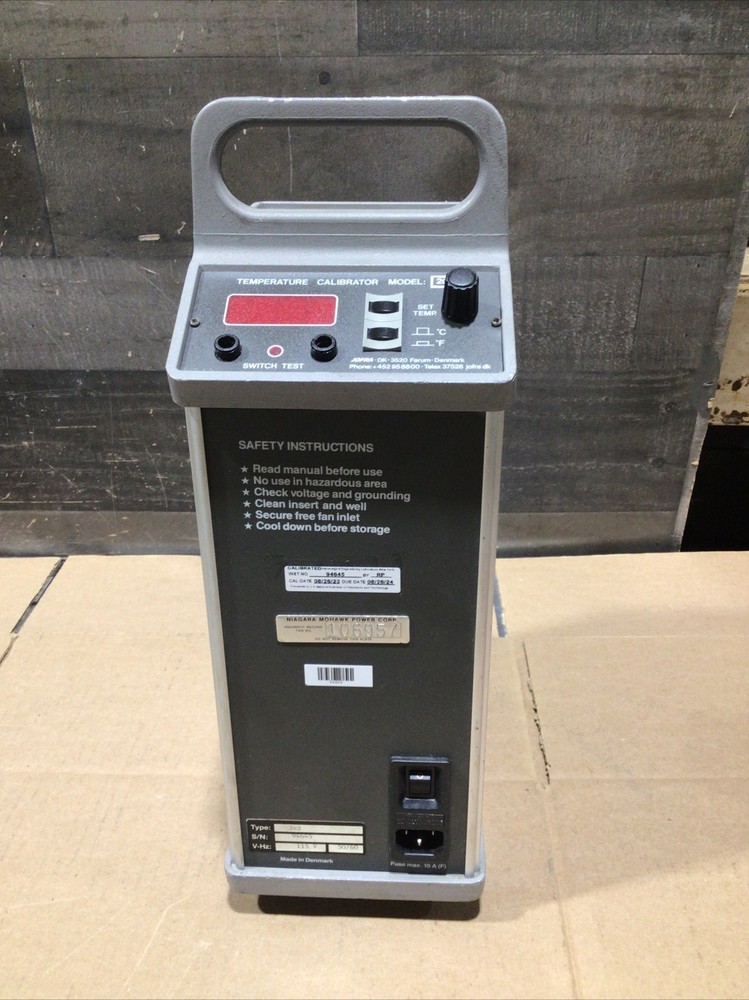 Jofra Temperature Calibrator Model 202
