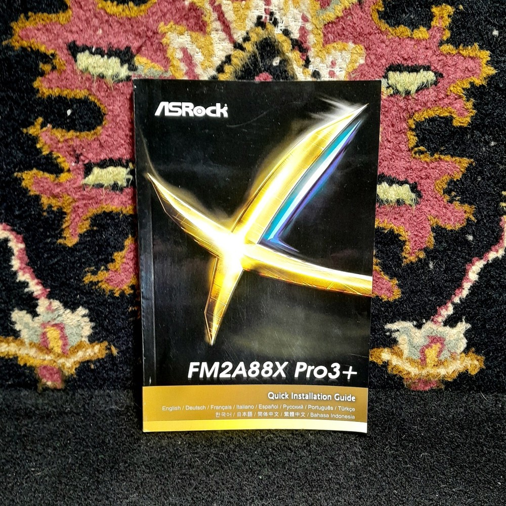 ASRock FM2A88X Pro3+ Installation GUIDE