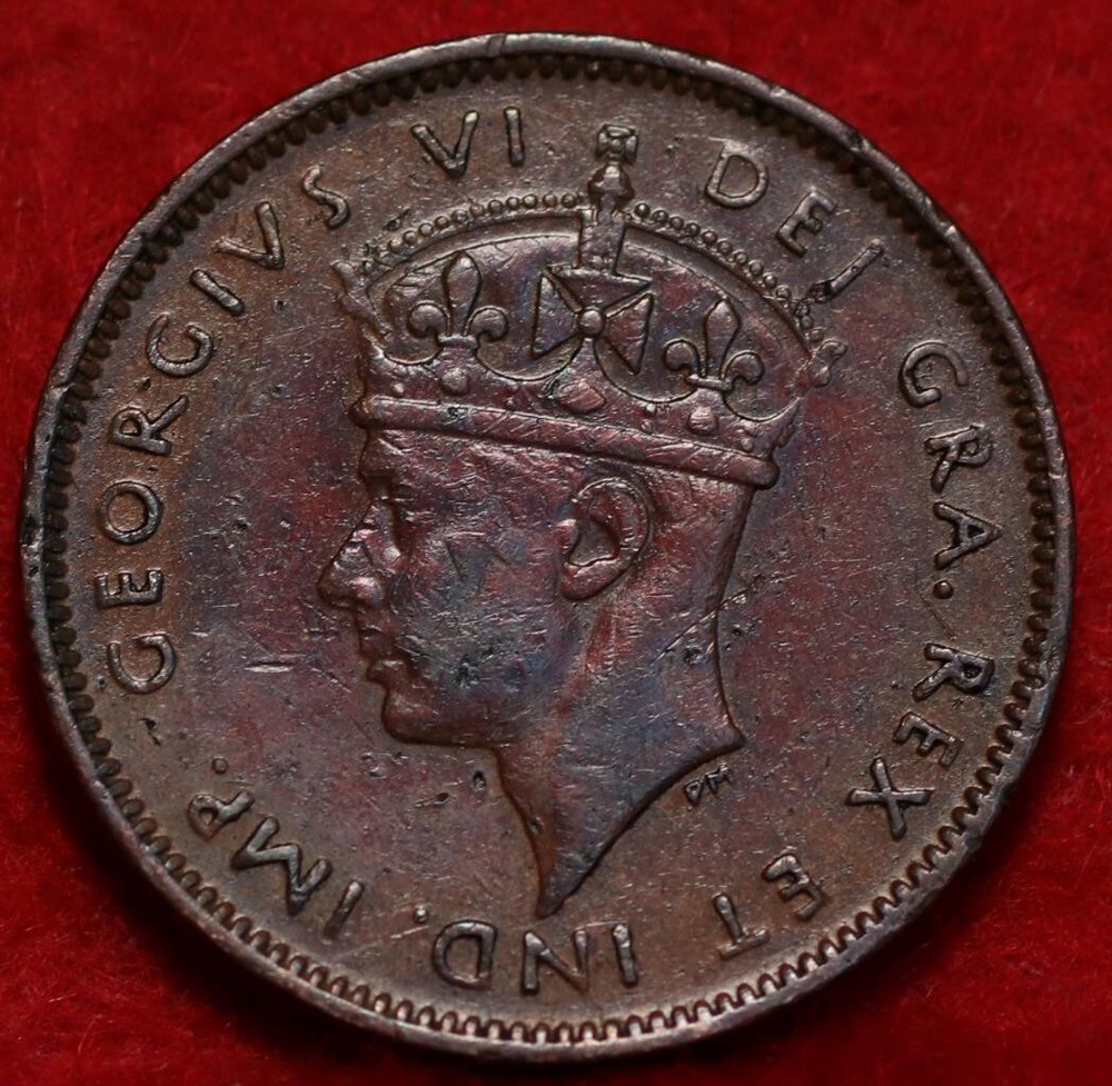 🇨🇦 Uncirculated 1942 Newfoundland One Cent Coin Canada