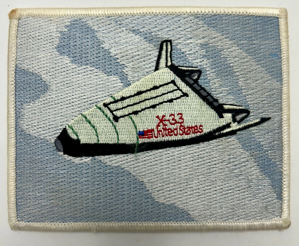 Lockheed Martin X-33 NASA Experimental Shuttle Program Patch SSTO