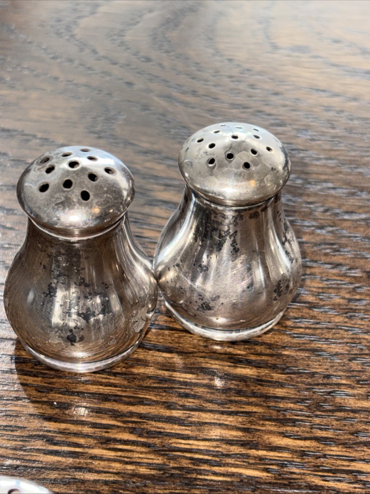 5 Sets of Sterling Silver Salt & Pepper Shakers (10 pc total) All Stamped