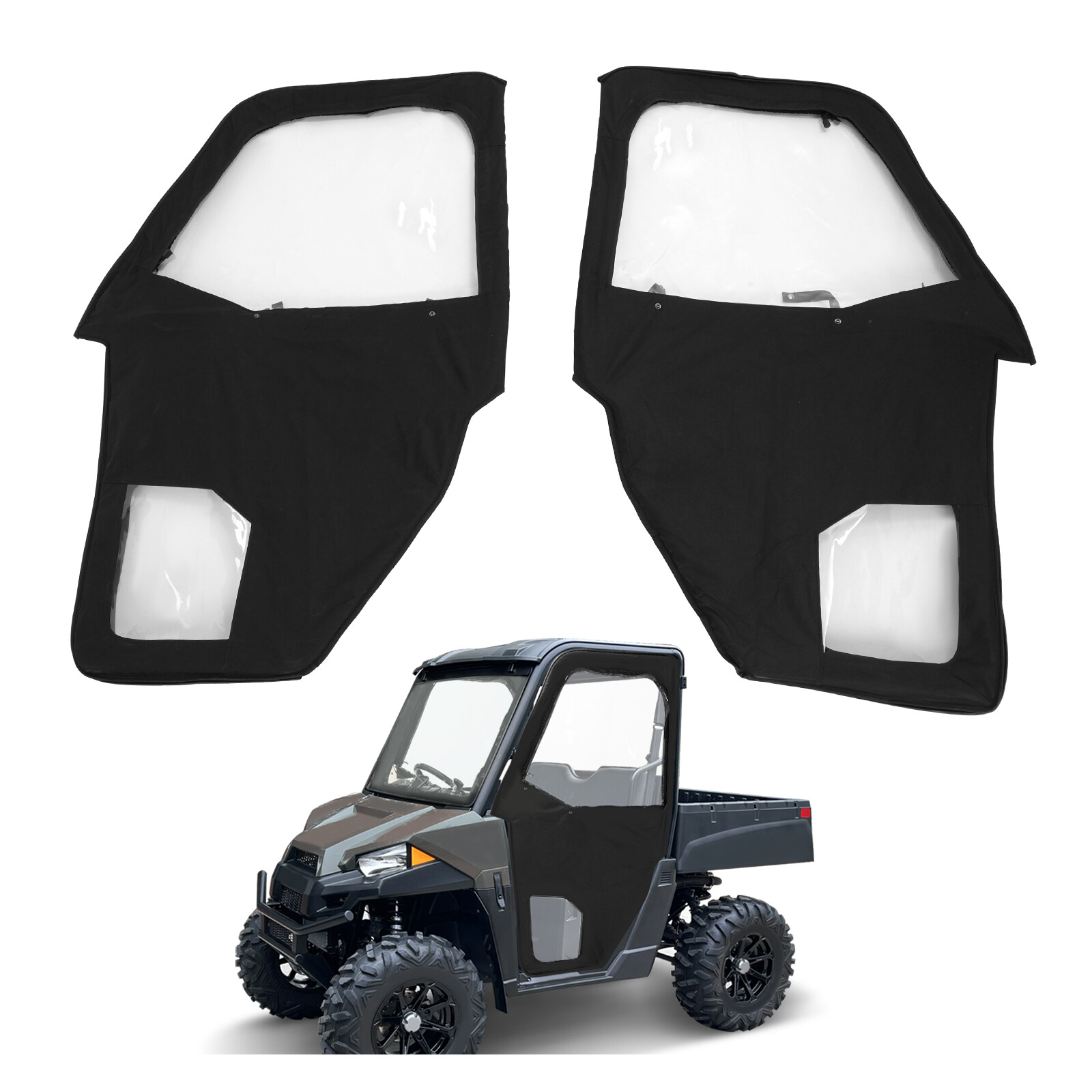 Soft Door Kit For 2015-2022 Polaris Midsize Mid Size Ranger w/ PRO-FIT Cage Only
