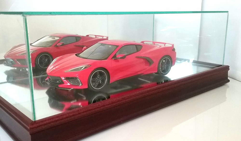 Corvette Display case for 1:18 scale Corvette Models by Mint Models