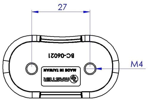 Small Riser for small cam cleat - Master BC-06021