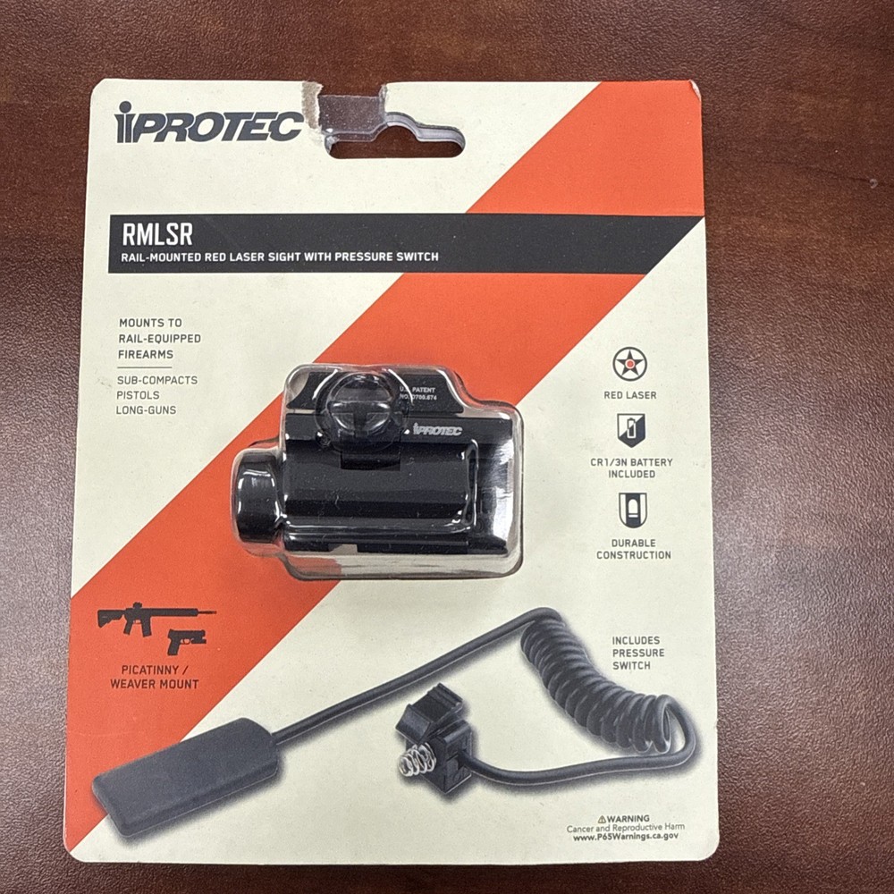 iProtec Rail-Mounted Laser Sight with Pressure Switch