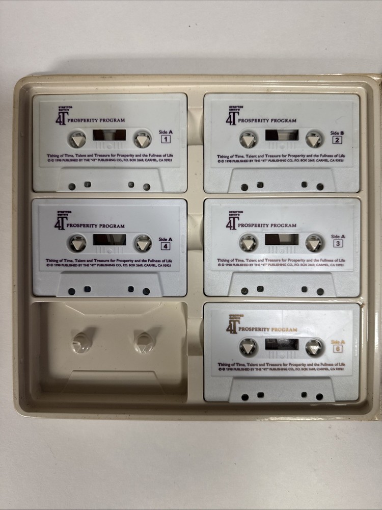 Stretton Smith 4T Prosperity Program Cassette Set 11 Tapes Missing #5