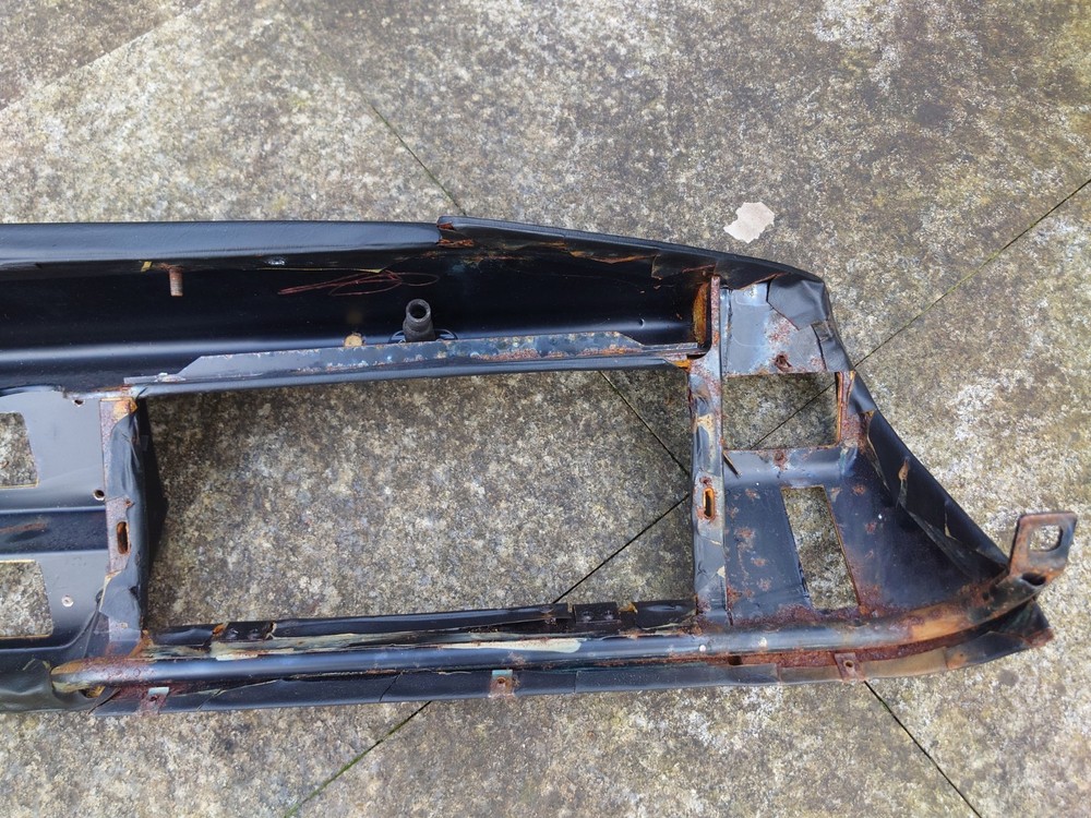 Jaguar XJS Dashboard LONG Centre Console Top Front Frame Assembly Black RHD
