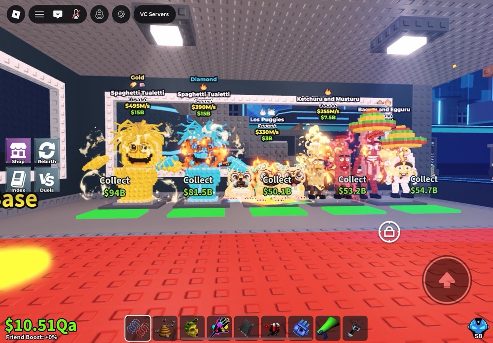 Steal A Brainrot Base 200B/S **READ DESCRIPTION**