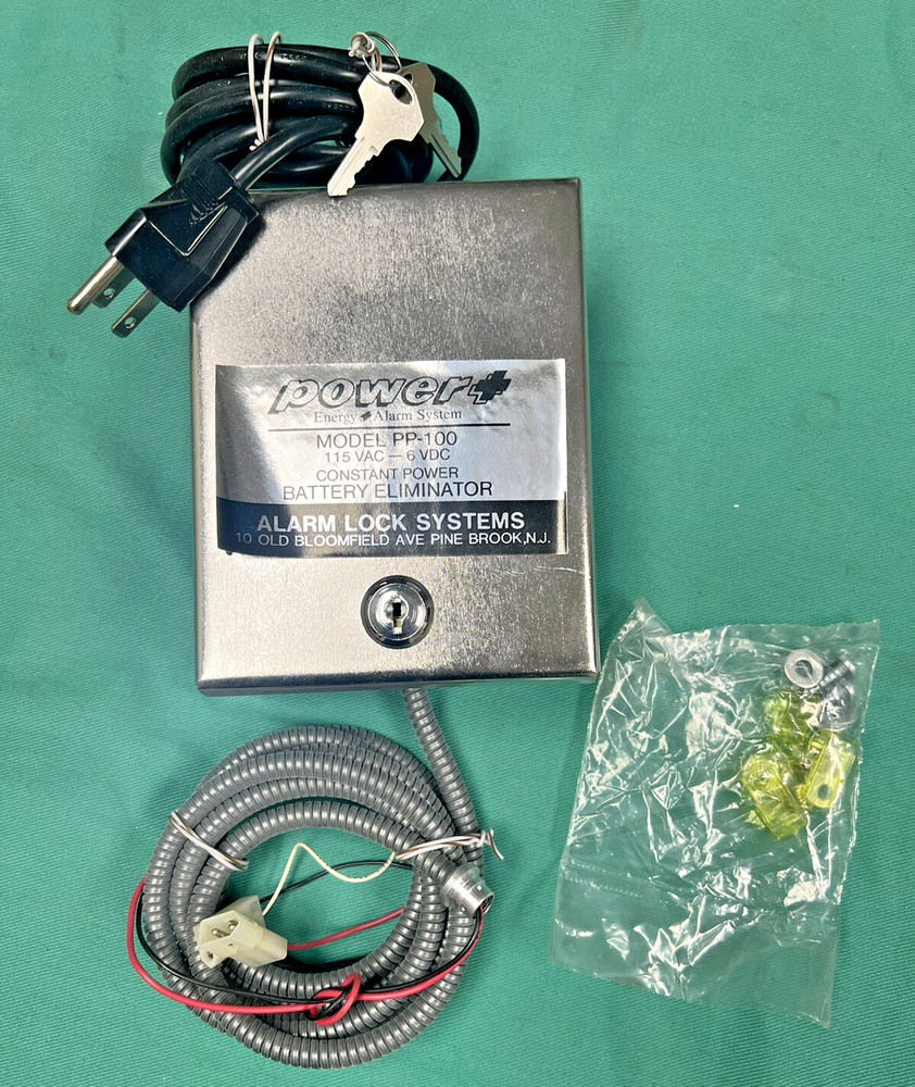 Alarm Lock PP-100 Battery Eliminator for Exit Device New