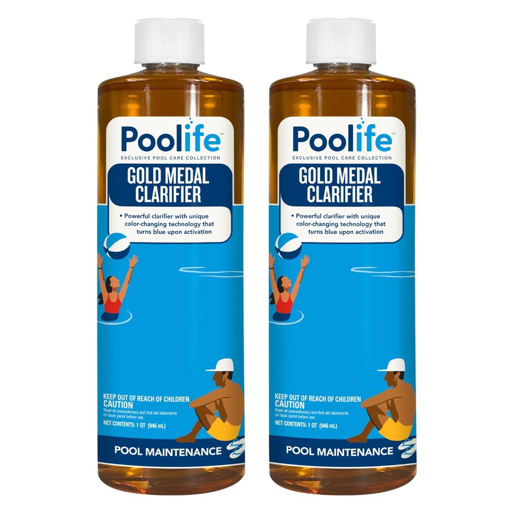 Poolife Gold Medal Clarifier (1 qt) 2 Pack