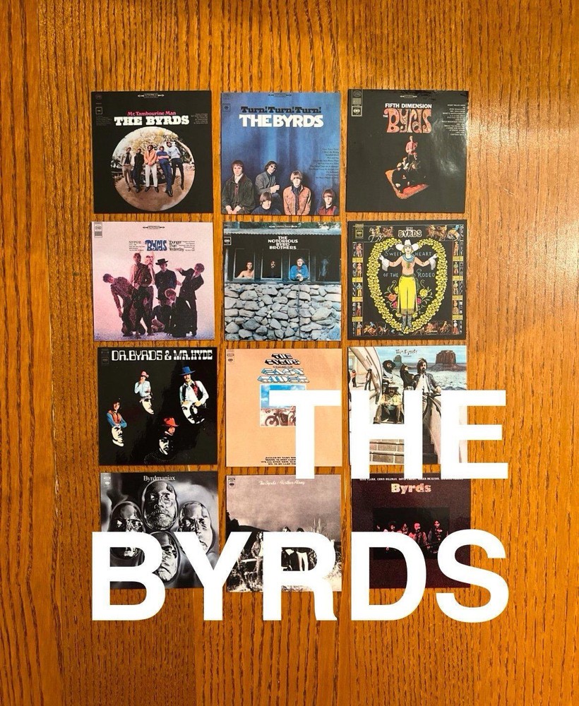 The Byrds fridge magnets