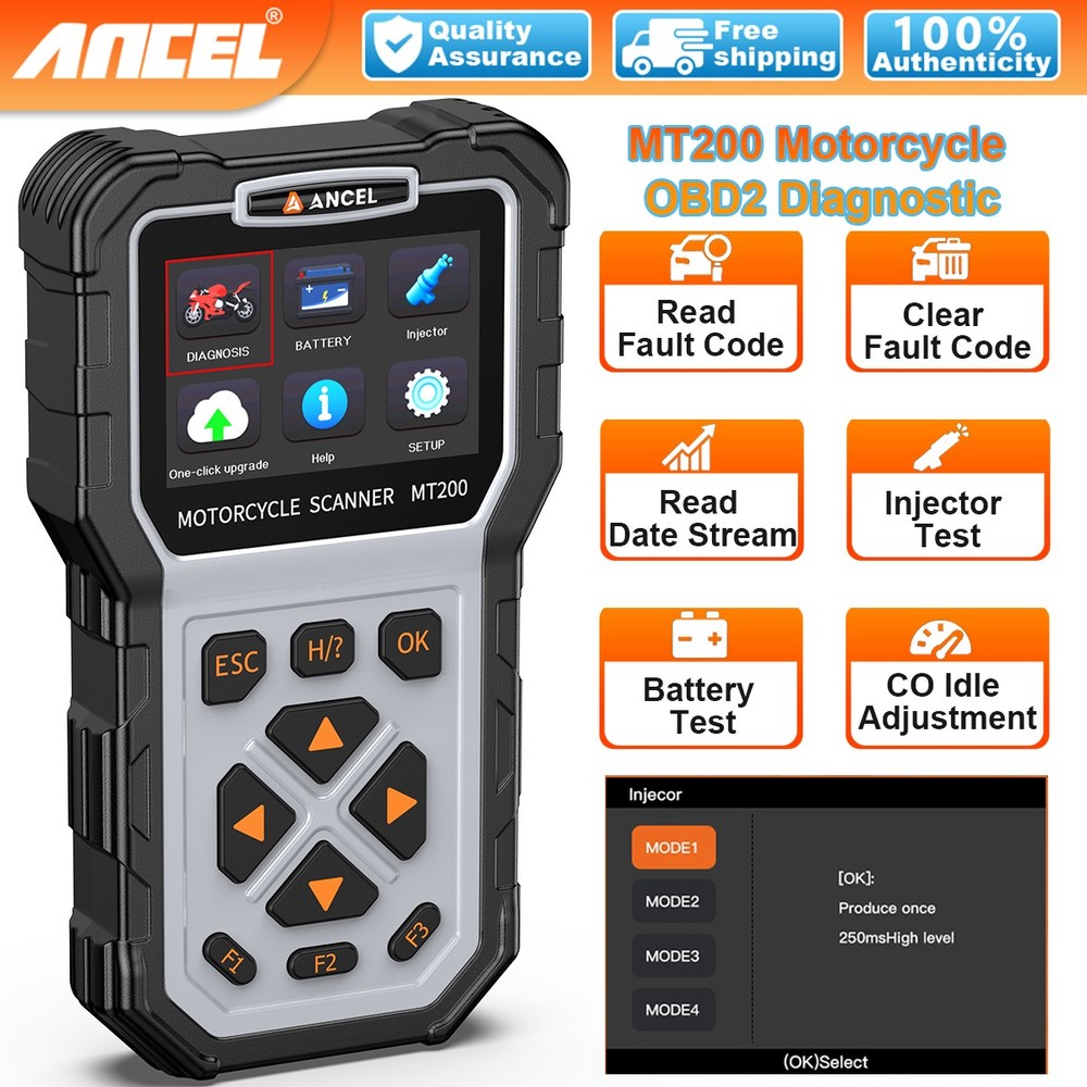 Fit for Triumph SUZUKI Motorcycle Scanner OBD2 Diagnostic Scan Tool Code Reader