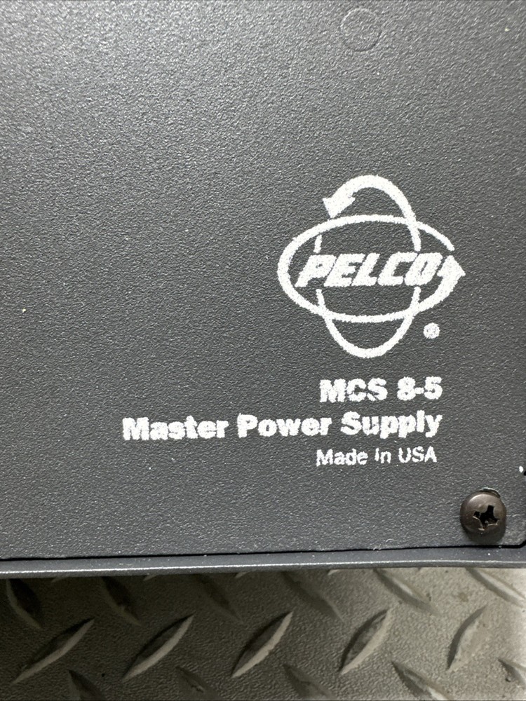 Pelco MCS8-5 Master Power Supply. K-5
