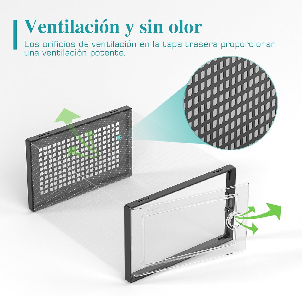 Large Shoe Organizers Storage Boxes for Closet, 12 Pack Clear Plastic Stackable