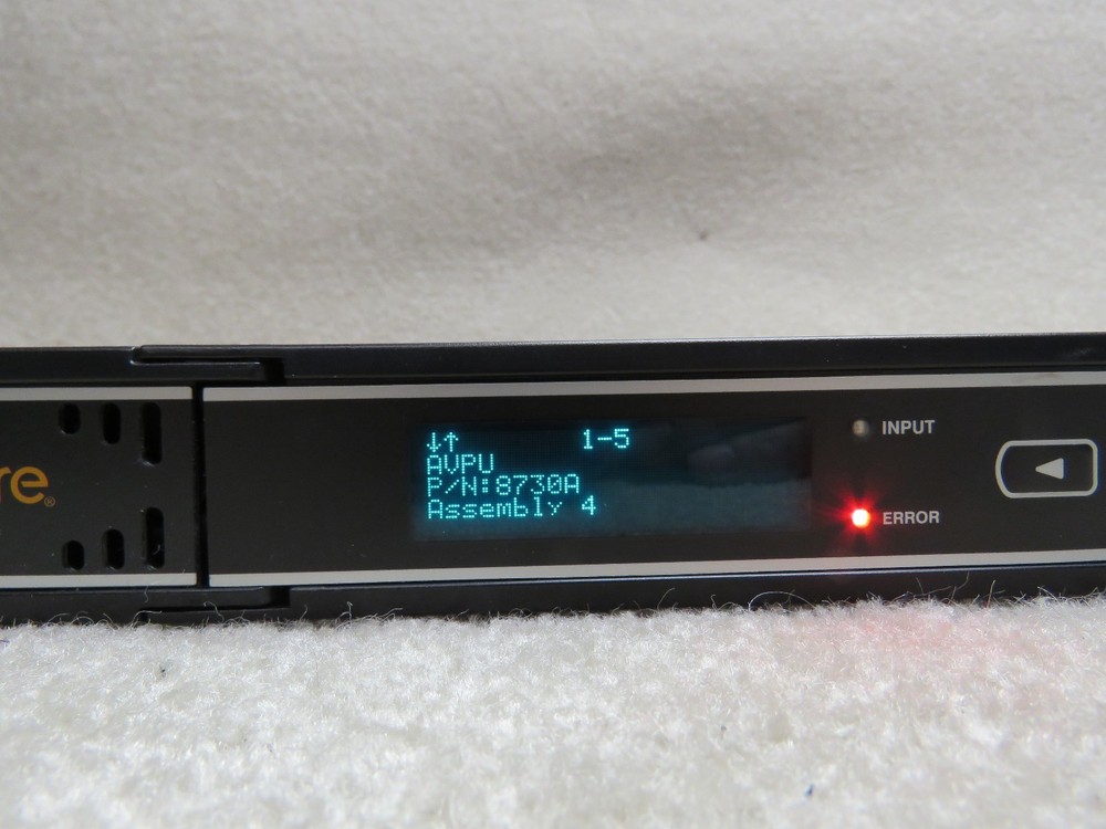 Sencore MRD 3187B Multi-format SD/HD Modular Receiver Decoder w/8708,8702 8730A