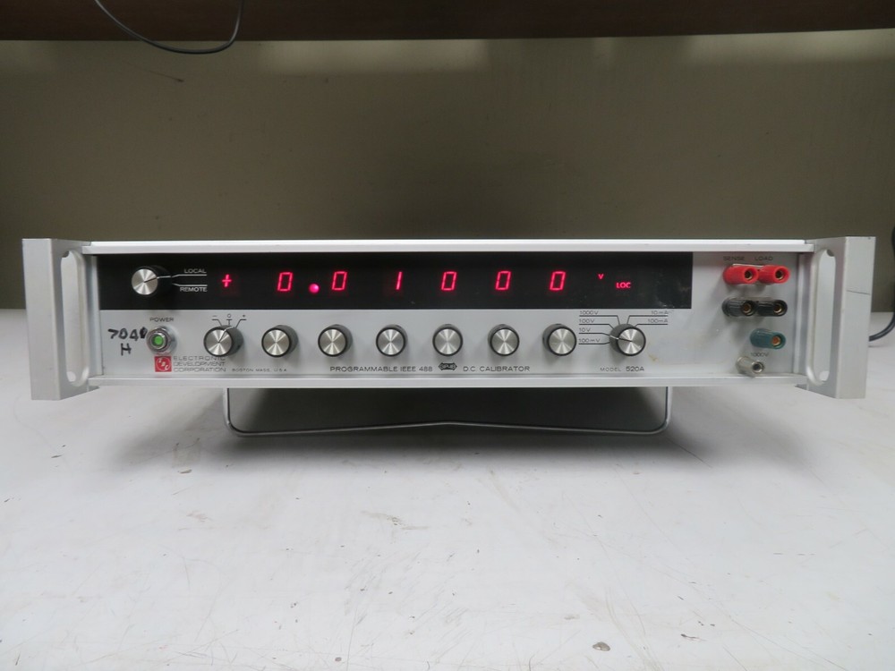 Electronic Development Corp. EDC 520A Programmabel IEEE 488 DC Calibrator - OV36