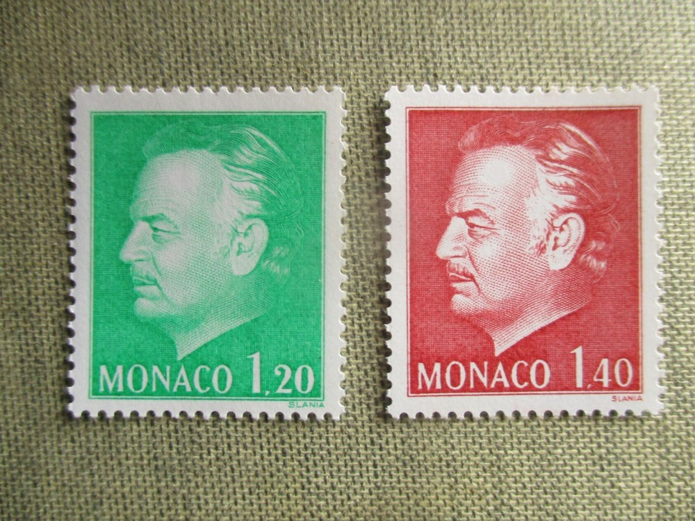 Monaco, Scott# 1255-1256, MNH