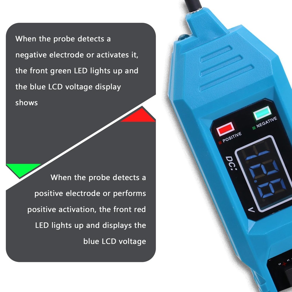 Lqito Multifunctional Car Circuit Tester Component Activation Blue