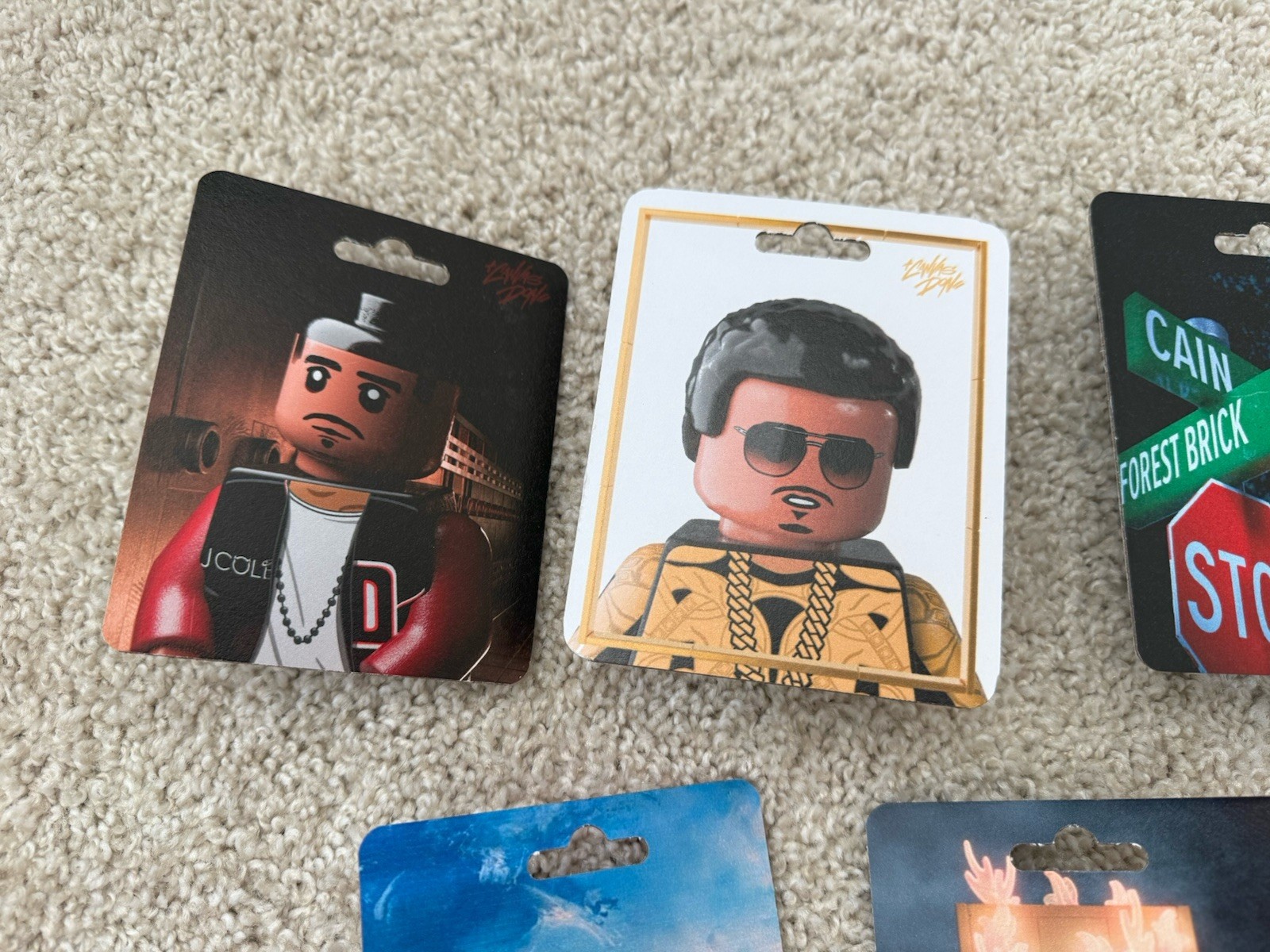 The Canvas Don J Cole ENTIRE SET COLLECTION 7 Figures Limited Edition Lego Rap