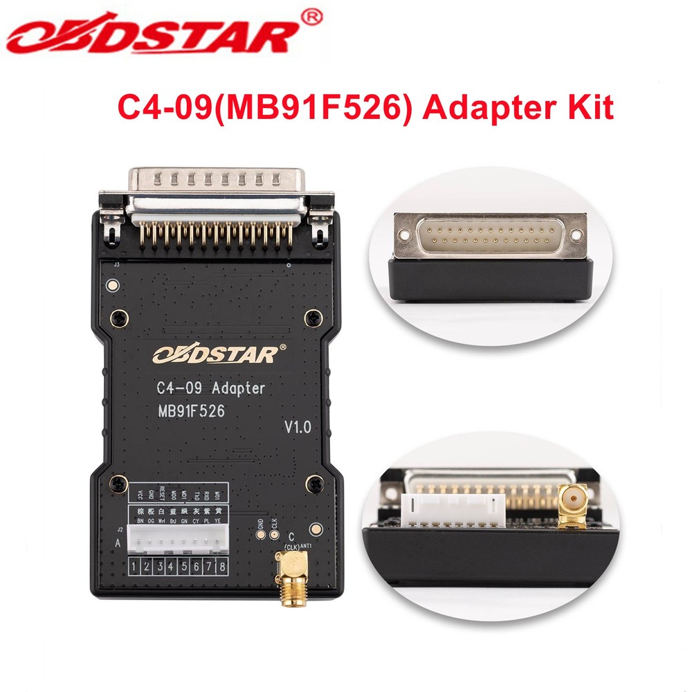 OBDSTAR C4-09 MB91F526 Adapter Read&Write FLASH/Immobilizer Data FOR G3, DC706