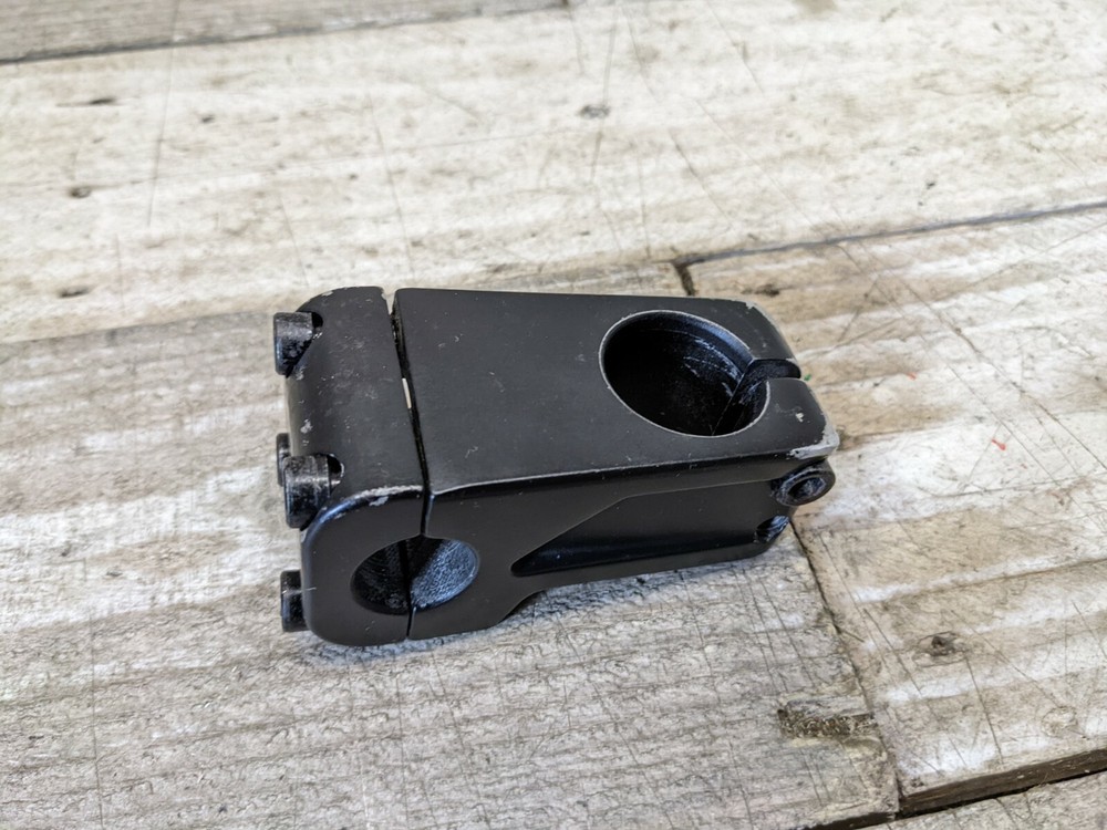 Y2K Black 1 1/8 Threadless Mid School BMX Stem