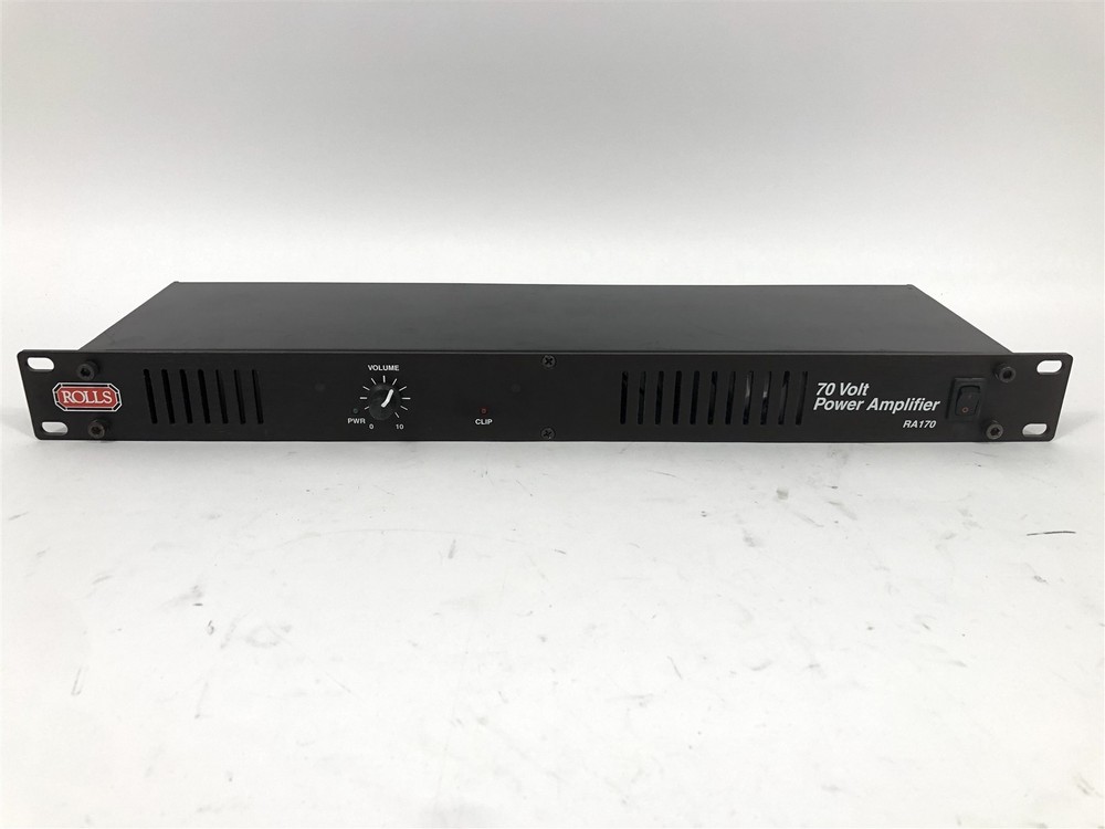 Rolls RA170 70V Power Amplifier - Black