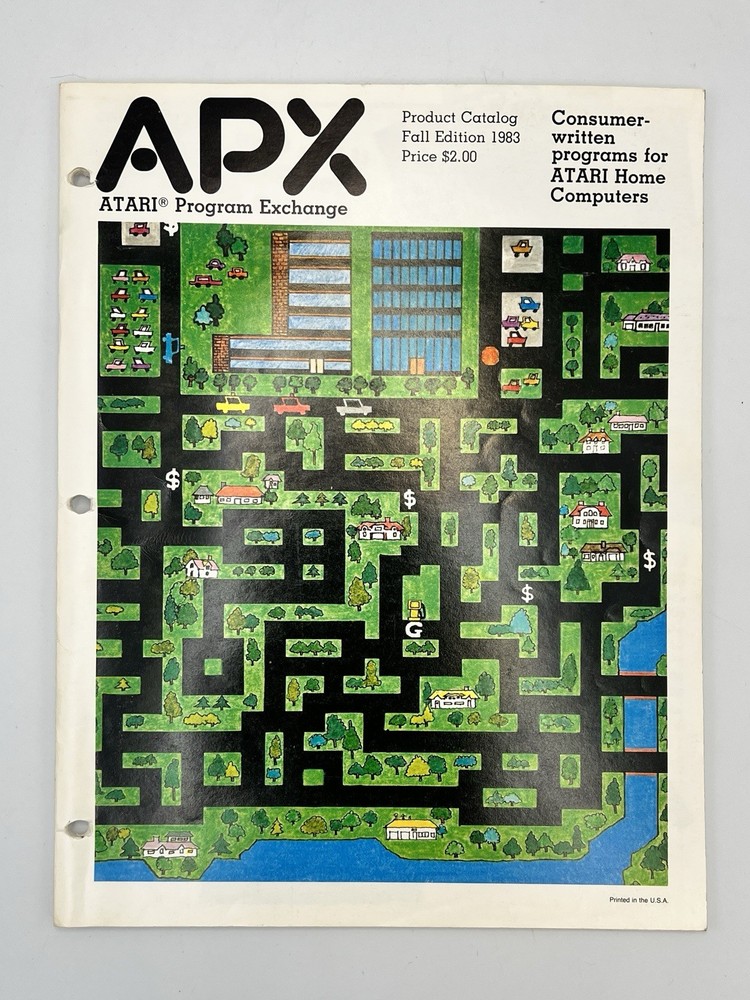 Inside ATARI Basic 1980 & ATARI 400/800 Reference Manual & APX Fall 1983 Catalog