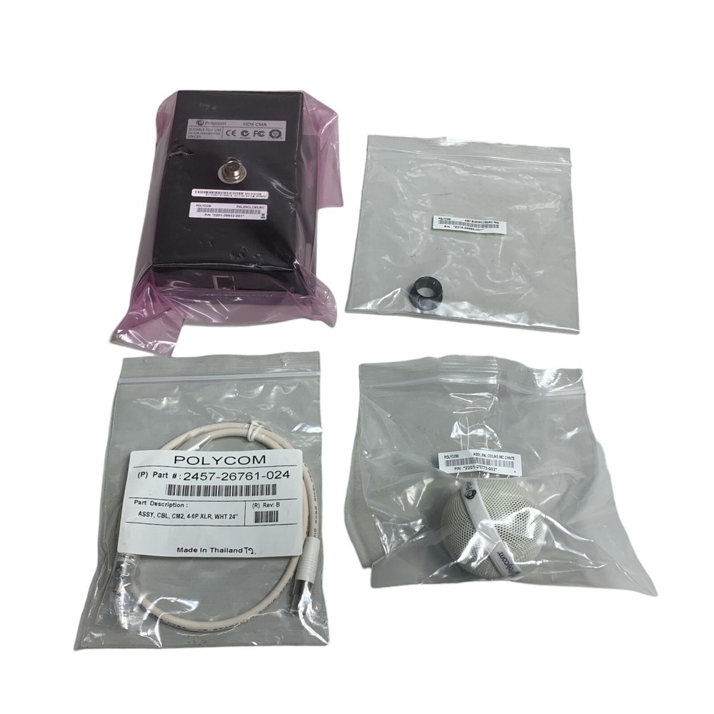 New Polycom HDX CMA Ceiling Microphone Array Kit 2201-26932-001