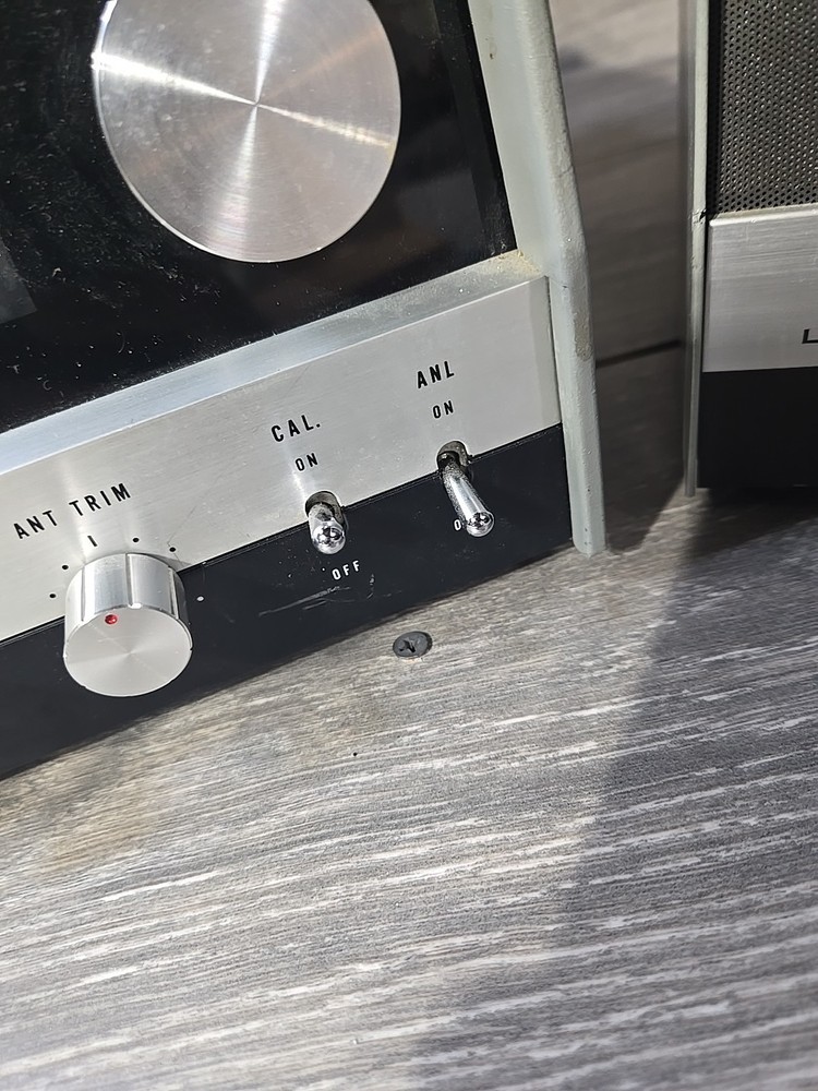 Lafayette HA-800B Solid State Communications Receiver W/ HE- 48C Speaker Tested