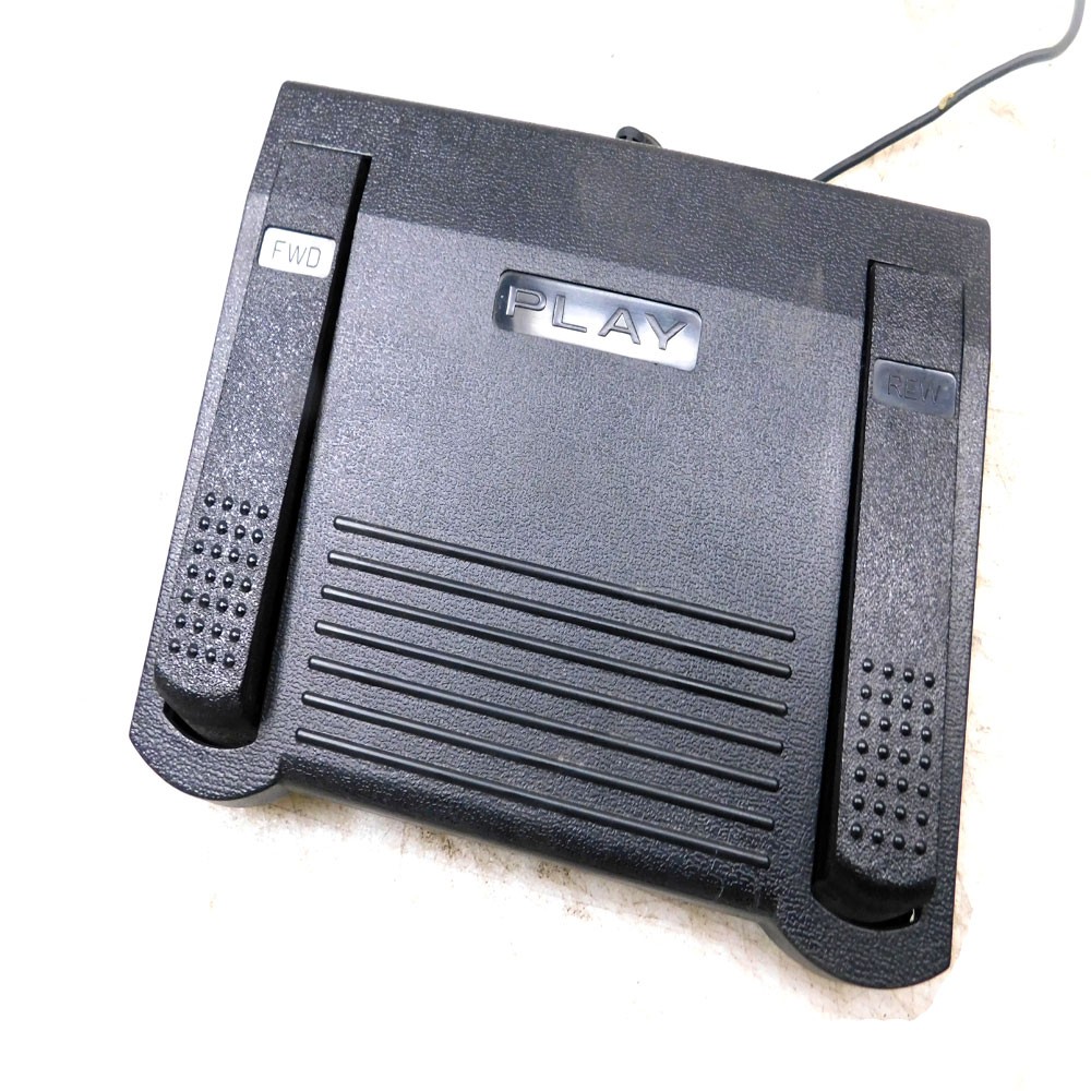 Dictaphone Walkabout Write Transcriber System w/ Foot Controller AS/IS