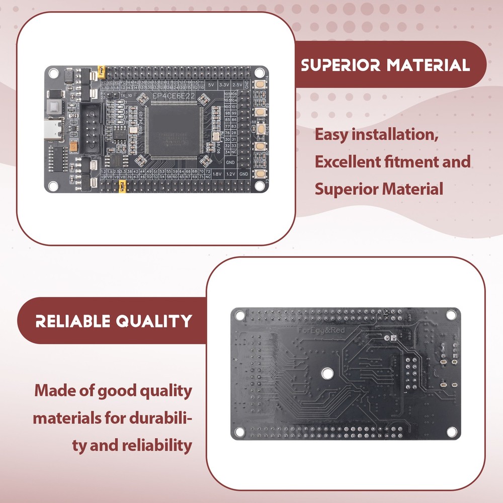 System Board Altera CycloneIV Electronics Module Type-C Development Board W3W4