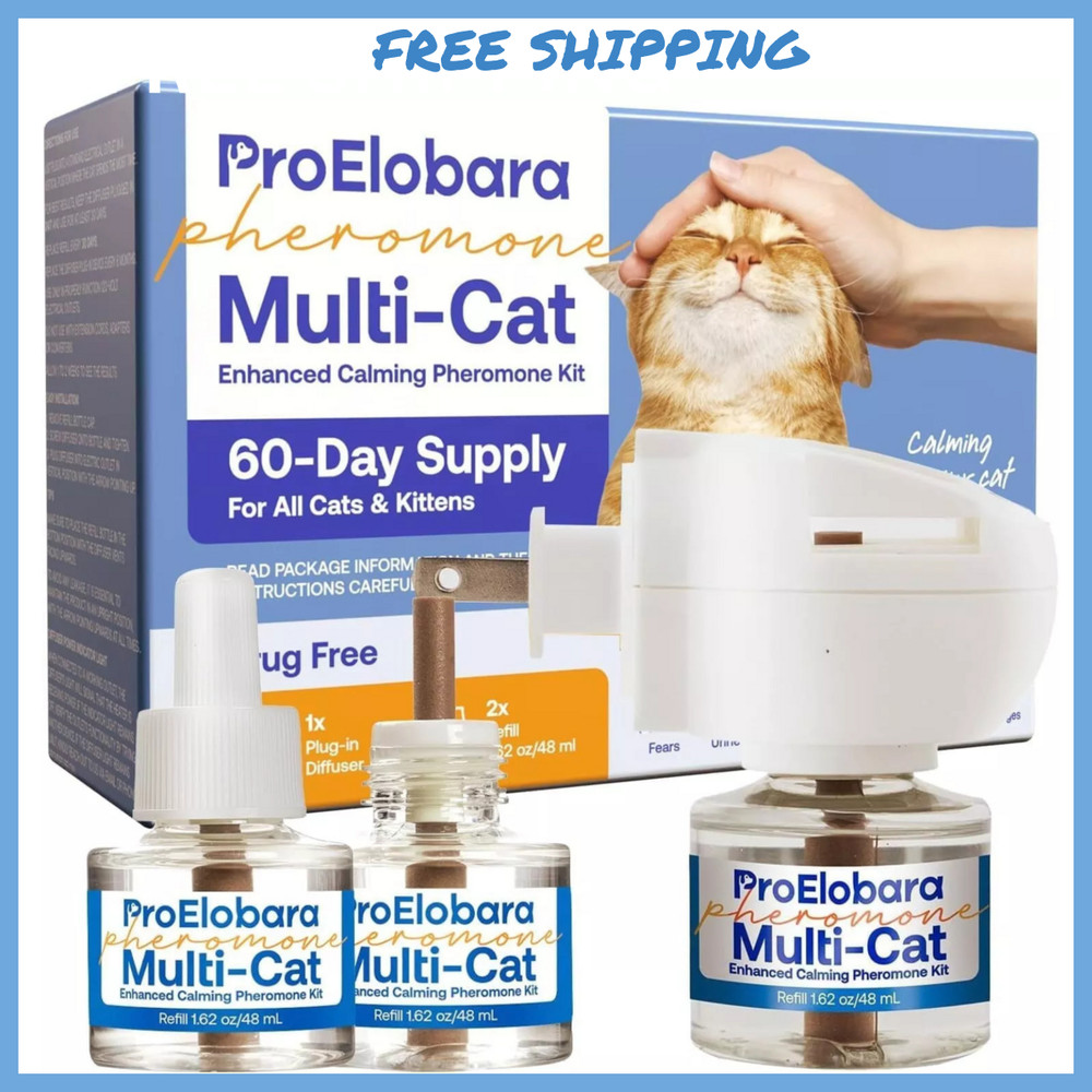 Cat Calming Pheromone Diffuser Kit Cat Calming Pheromones Diffusers for Multicat