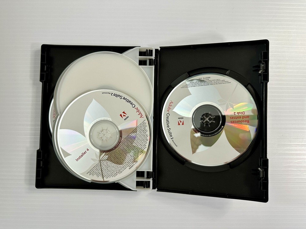 Adobe Creative Suite 2 Premium Upgrade Software - MAC (Retail Box) w/serial #