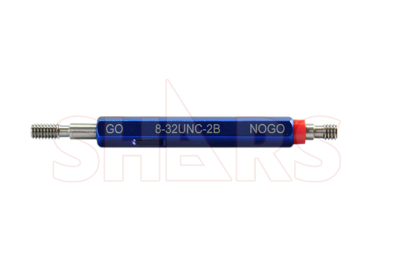 Shars 8-32UNC Go/No Go Double End Thread Plug Gage Class Fit 2B New ![