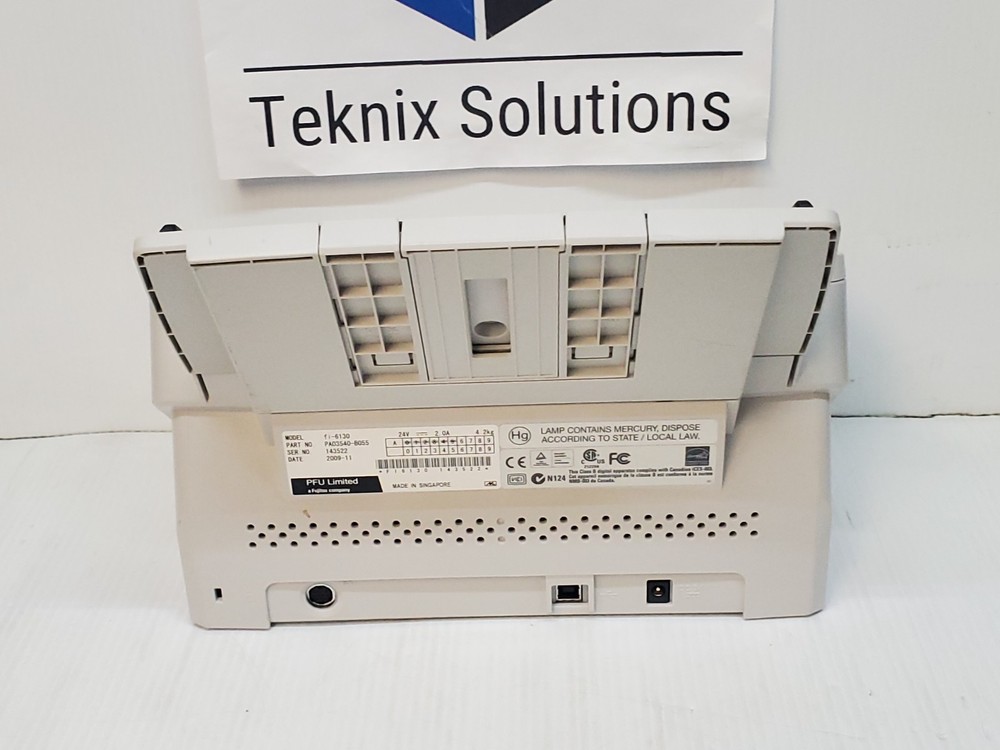 Fujitsu fi-6130 Color Duplex Sheet-Feed Document Scanner FULLY TESTED & WORKS