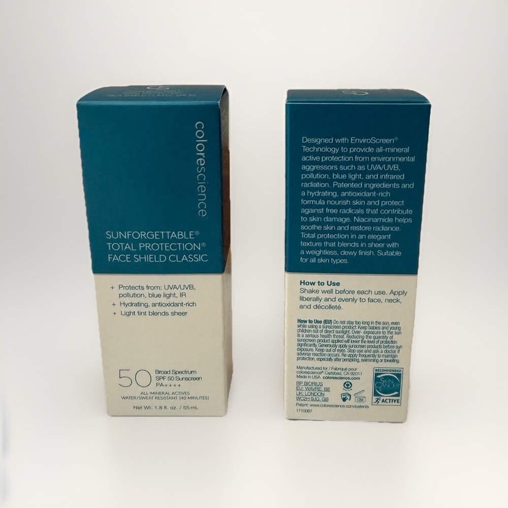 Colorescience Sunforgettable TotalProtection Face Shield Sunscreen Classic SPF50