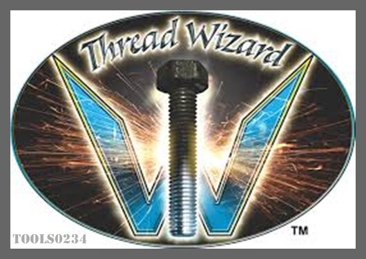 TW200 5mm - 14 mm Thread Wizard Metric Bolt Cleaner