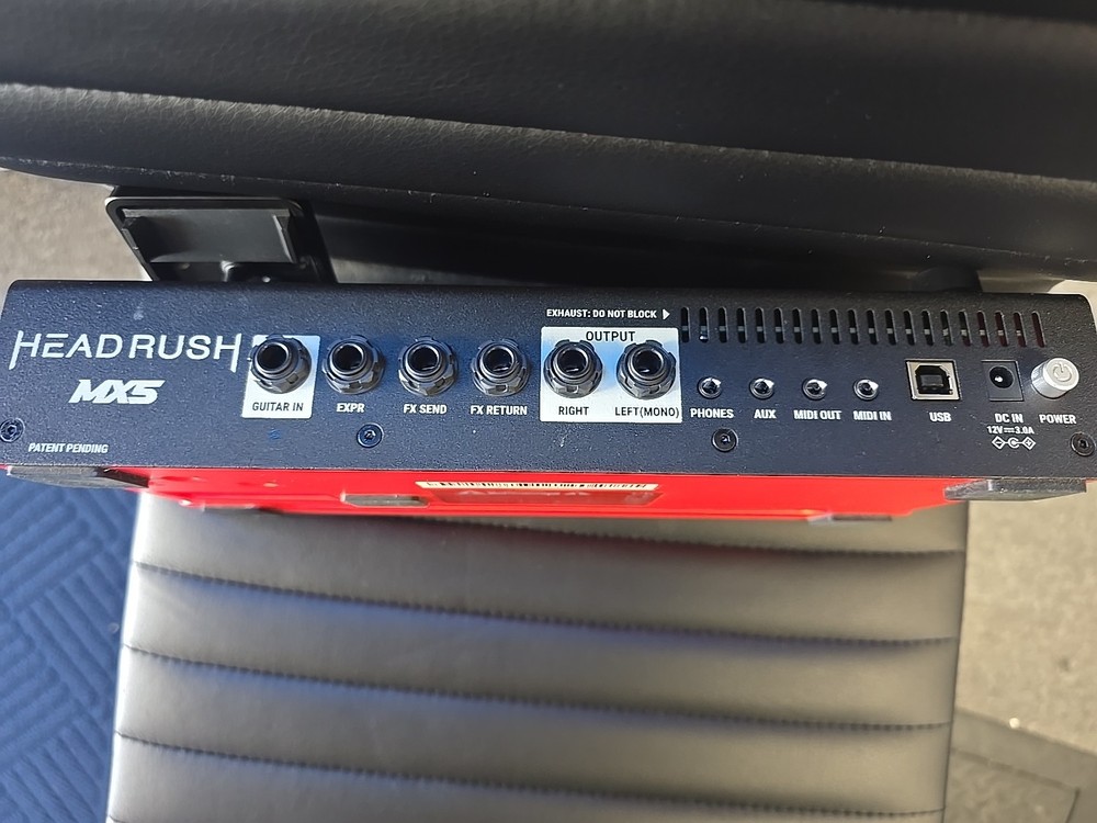 HEADRUSH MX5 Guitar Effects Amp Modeling Processor w/4" Touch Display