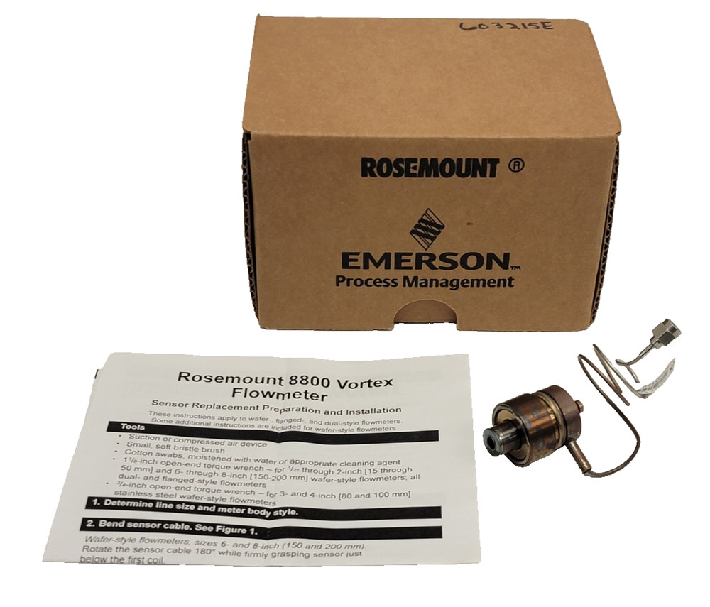 New Emerson Rosemount 8800 Vortex Flowmeter (603215E)